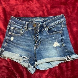 American eagle jean shorts
